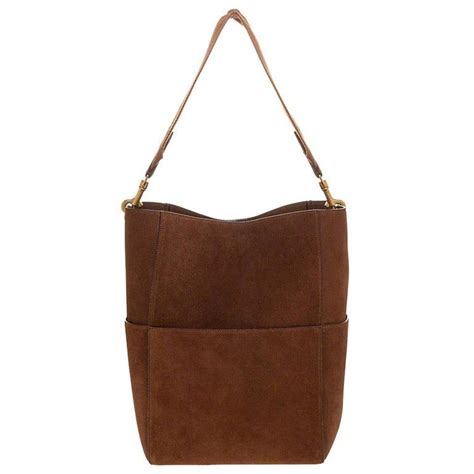 celine brown suede bag